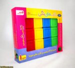 مکعب هاي رنگي 7 سانتيمتری