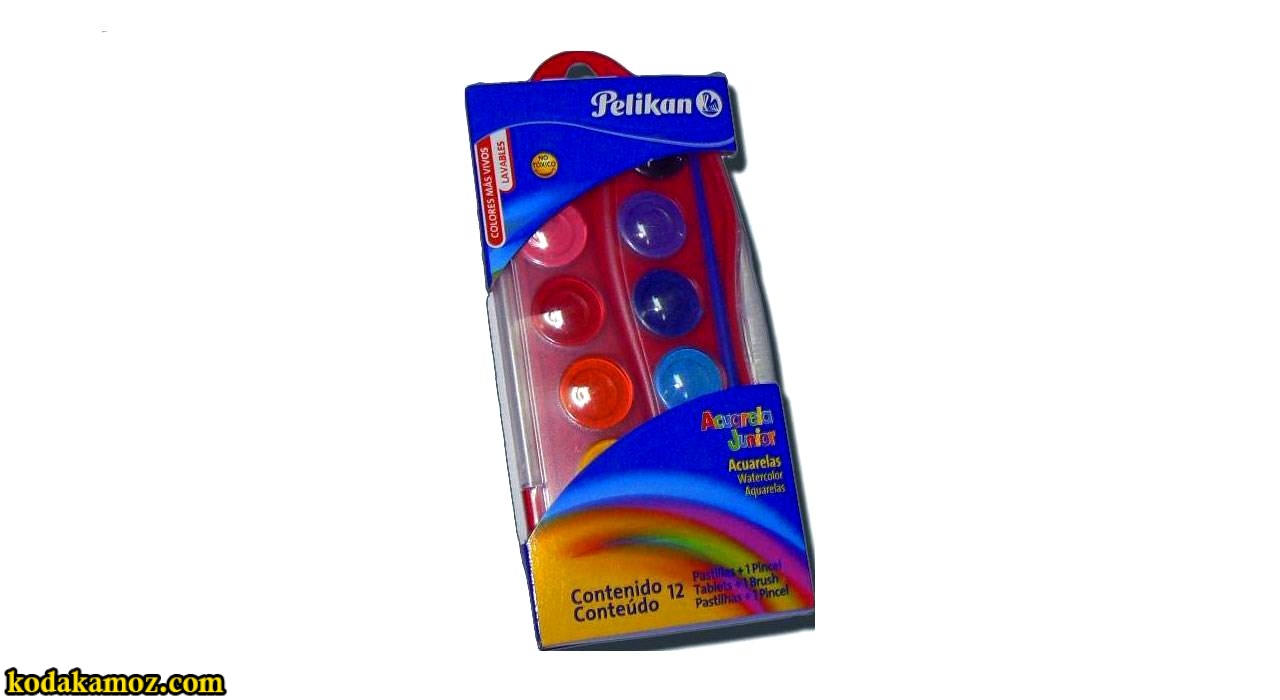 آبرنگ 12 رنگ جونیور پلیکان آبرنگ 12 رنگ پلیکان آلمان مدل Aquarela Junior - Image 1