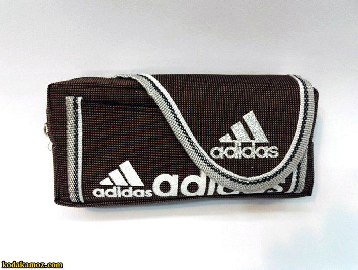 جامدادی 2 زیپ adidas قهوه ای جامدادی 2 زیپ آدیداس - Image 1