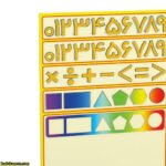 جورچین آهنربایی اعداد و علائم ریاضی