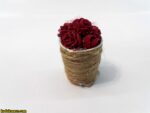 هدیه ولنتاین سبد گل عاشقانه ( سبد گل کوچک ) - Image 2