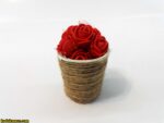 هدیه ولنتاین سبد گل عاشقانه ( سبد گل کوچک ) - Image 3