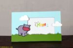 قاب عکس چوبی کودکانه طرح اسب آبی koala accessories - Image 2