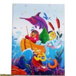 لوح جشن الفبا برجسته ( سه بعدی ) کتابی کد 17 - Image 5