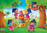 لوح جشن الفبا برجسته ( سه بعدی ) کتابی کد 32 - Image 4