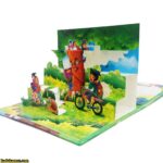 لوح پیش دبستانی برجسته ( سه بعدی ) کتابی کد 18 - Image 5