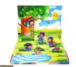 لوح پیش دبستانی برجسته ( سه بعدی ) کتابی کد 34 - Image 3
