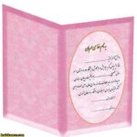 لوح پایان نامه دوره دبستان کتابی کد 89 - Image 2