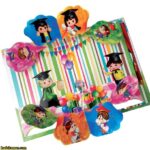 لوح پیش دبستانی سه بعدی ( برجسته ) کتابی کد 79 - Image 3