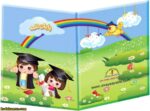 لوح پیش دبستانی سه بعدی ( برجسته ) کتابی کد 61 - Image 2
