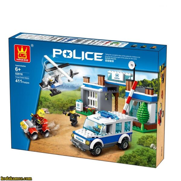 لگو شهر پلیس POLICE 52016