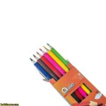 مداد رنگی 6 مقوایی جامبو کویلو