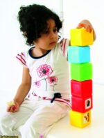 مکعب های رنگی 5 سانتیمتری گلدونه - Image 3