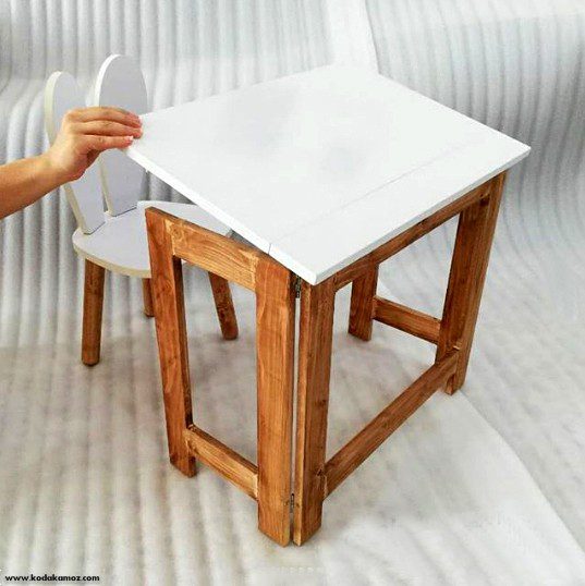 میز تاشو چوبی کوالا