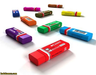 پاکن میکروپودر 20 رنگی کنکو 1 پاک کن کنکو 20 رنگی - Image 1