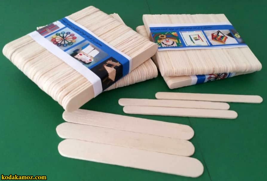 چوب بستنی سفید برفی چوب بستنی سفید برفی