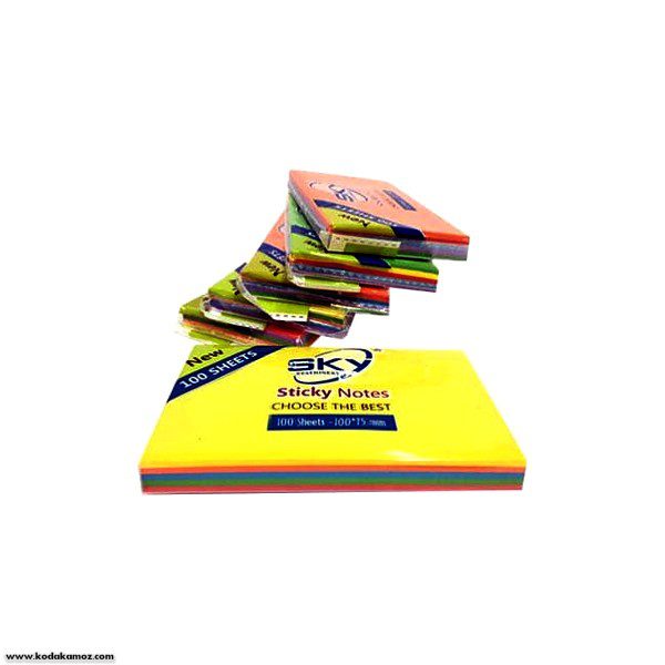 یادداشت چسبی 75*125 اسکای