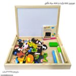 جورچین تخته وایت و تخته سیاه مگنتی مزرعه دو 9