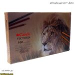 مداد رنگی 100 جعبه چوبی ویکتوریا کنکو 3