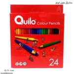 مداد رنگی 24 رنگ مقوایی کویلو