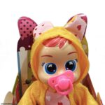 عروسک نوزاد نشسته زرد 1