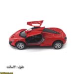 ماشین فلزی فراری قرمز 1