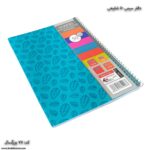 دفتر 50برگ بزرگسال کد 77 آبی کمرنگ