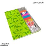 دفتر سیمی 100 برگ شفیعی کد 28 سبز