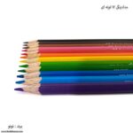 مداد رنگی 12 رنگ لوله ای توتو - Image 4