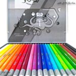 مداد رنگی 24 رنگ فلزی لوکی - Image 4