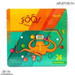 مداد رنگی 24 تایی فلزی لوکی 4