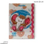 دفتر 100 برگ جلد مجلد طرح فیل