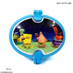 ظرف غذا یک طبقه بیضی کارا طرح باب اسفنجیظرف غذا یک طبقه بیضی کارا طرح باب اسفنجی