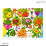 پازل دکمه ای چوبی کودک - Image 16
