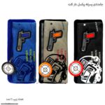 جامدادی پسرانه دو زیپ پیکسل دار کلت