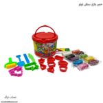 خمیر بازی سطلی 10 رنگ تو تو - Image 2