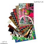 دفتر 50 برگ سیمی کلاسیک کلیپس