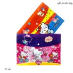 پوشه دکمه دار فانتزی آ4 نگین کیتی متغیر