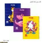 دفتر 80 برگ سیمی مجلد شفیعی کد 112