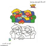  کتاب رنگ آمیزی موش ریز میزه 4 - Image 2