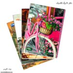 دفتر 80 برگ سیمی کلاسیک کلیپس