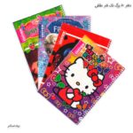 دفتر50 برگ تک فنر طلقی مباشر طرح دخترانه