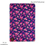 زیر دستی آ4 پارچه ای فصل پرواز گل بنفش