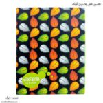 کلاسور 100 برگ قفل پلاستیکی آونگ طرح برگ