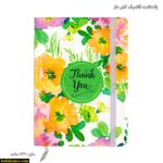 یادداشت کلاسیک کش دار طرح آبرنگی
