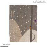 یادداشت کلاسیک کش دار طرح شب