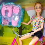 باربی مفصلی یوگا دوچرخه سوار 1