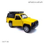 ماشین فلزی نیسان پاترول آفرود زرد 2