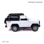 ماشین فلزی نیسان پاترول آفرود سفید 1