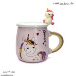 ماگ سرامیکی پونی 4783-20 صورتی 3